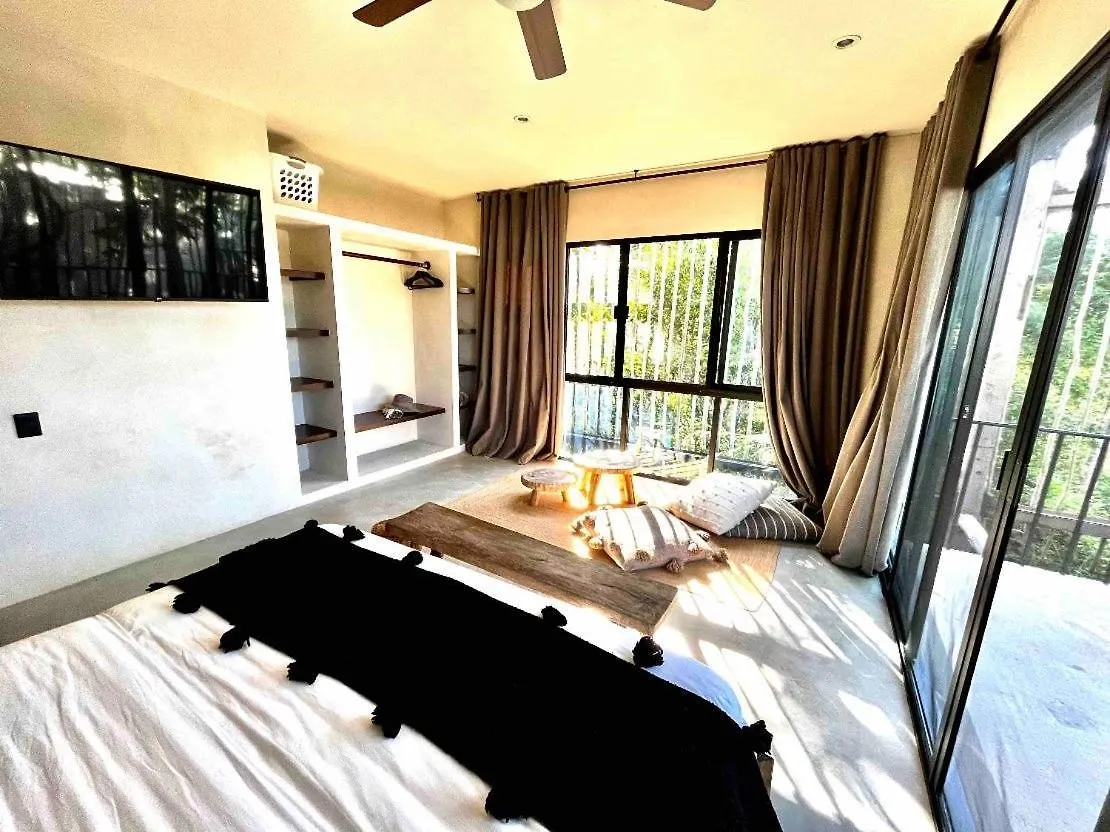 Tulum Boho Beautiful Apt Special Fee For Bardo Daypass Апартаменты