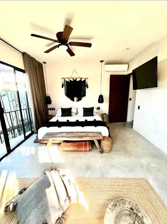 Tulum Boho Beautiful Apt Special Fee For Bardo Daypass 0*,  メキシコ